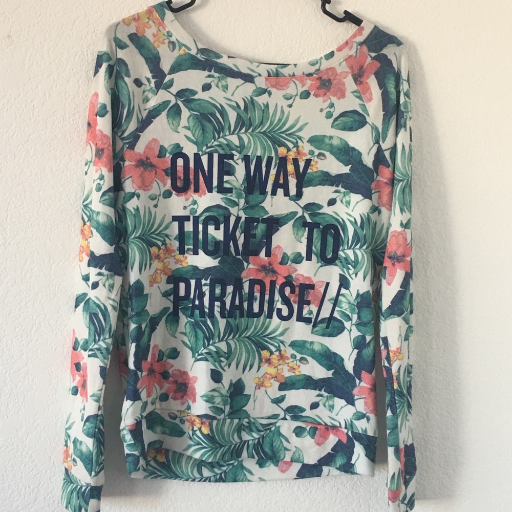 Tropical Design Long Sleeves